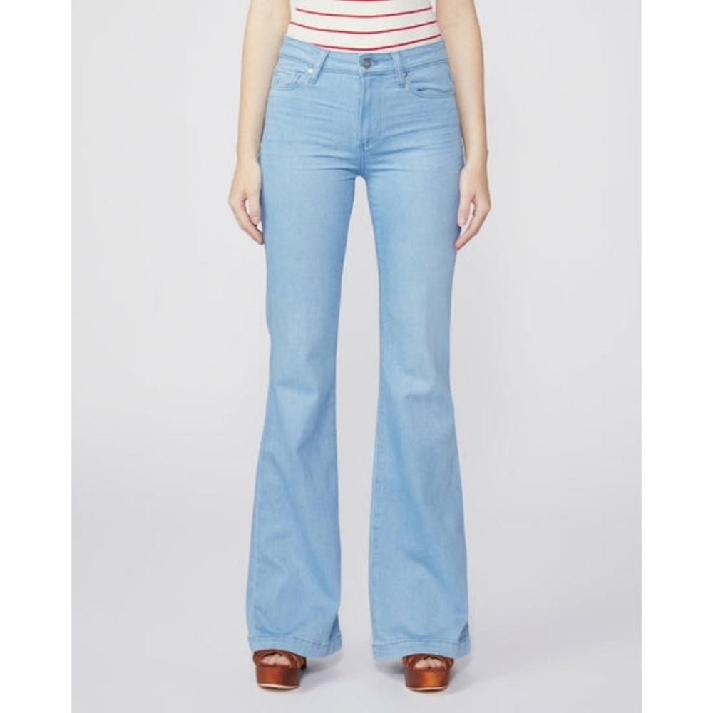 Paige Genevieve Modern High Rise Flare Jeans